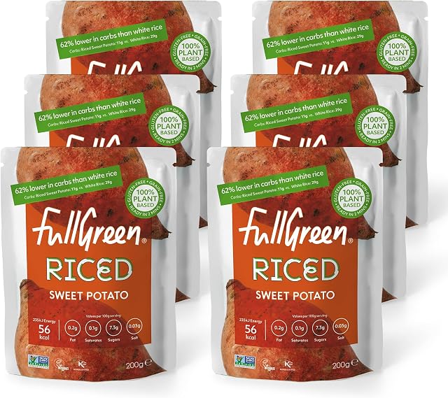 Fullgreen, Vegi Rice, Sweet Potato Rice (case of 6 Pouches)
