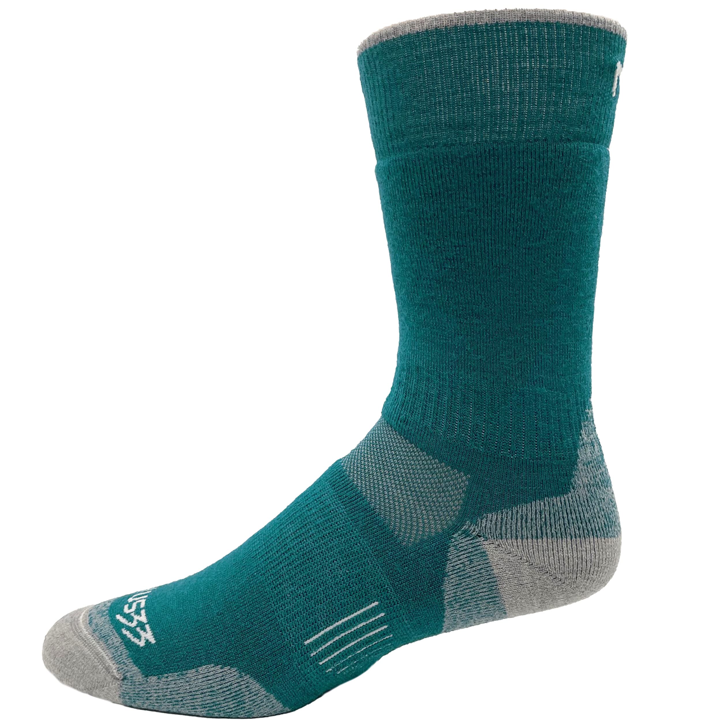 USA Made - Micro Cushion Ski and Snowboard Socks - Over the Calf Socks - Merino Wool - Mountain Heritage
