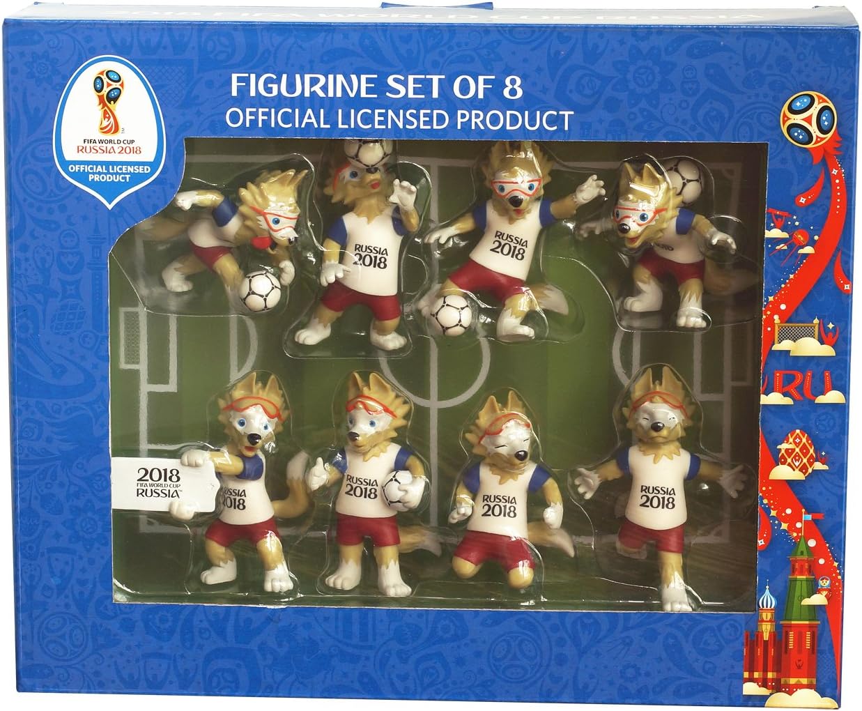 - Collectable figures set of 8 in a box with viewing window, size of the figures: approx. 7-8 cm