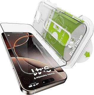 EPRO iPhone 16 Pro Max İle Uyumlu PREMIUM Hizalama Aparatlı ve Takılırken Camın Altında Kesinlikle Toz Bırakmayan Darbel