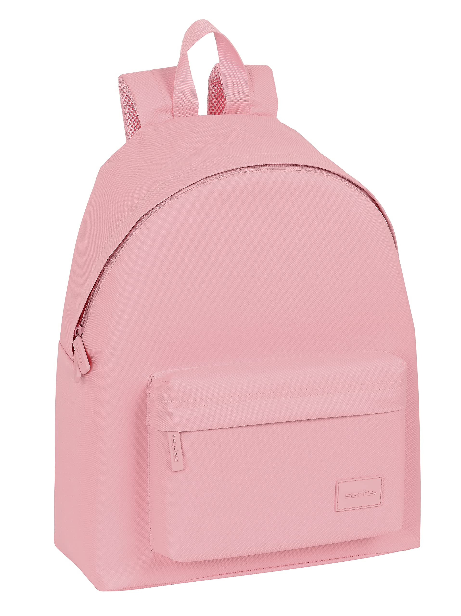 SAFTA - Day Pack, Children's Backpack, Quality and Maximum Strength, Comfortable and Versatile, 33 x 15 x 42 cm, Pink, Pink, Estándar, Casual