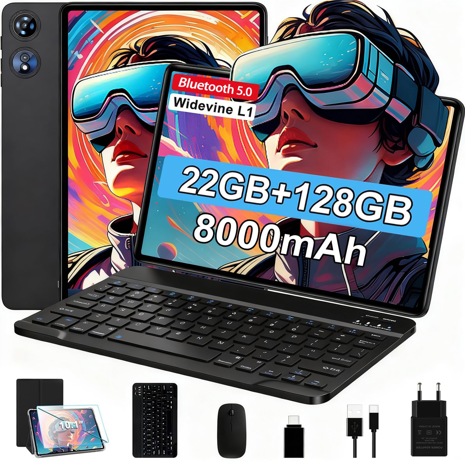 UJJ Tablette FCH-ES-U3-M-Black-985