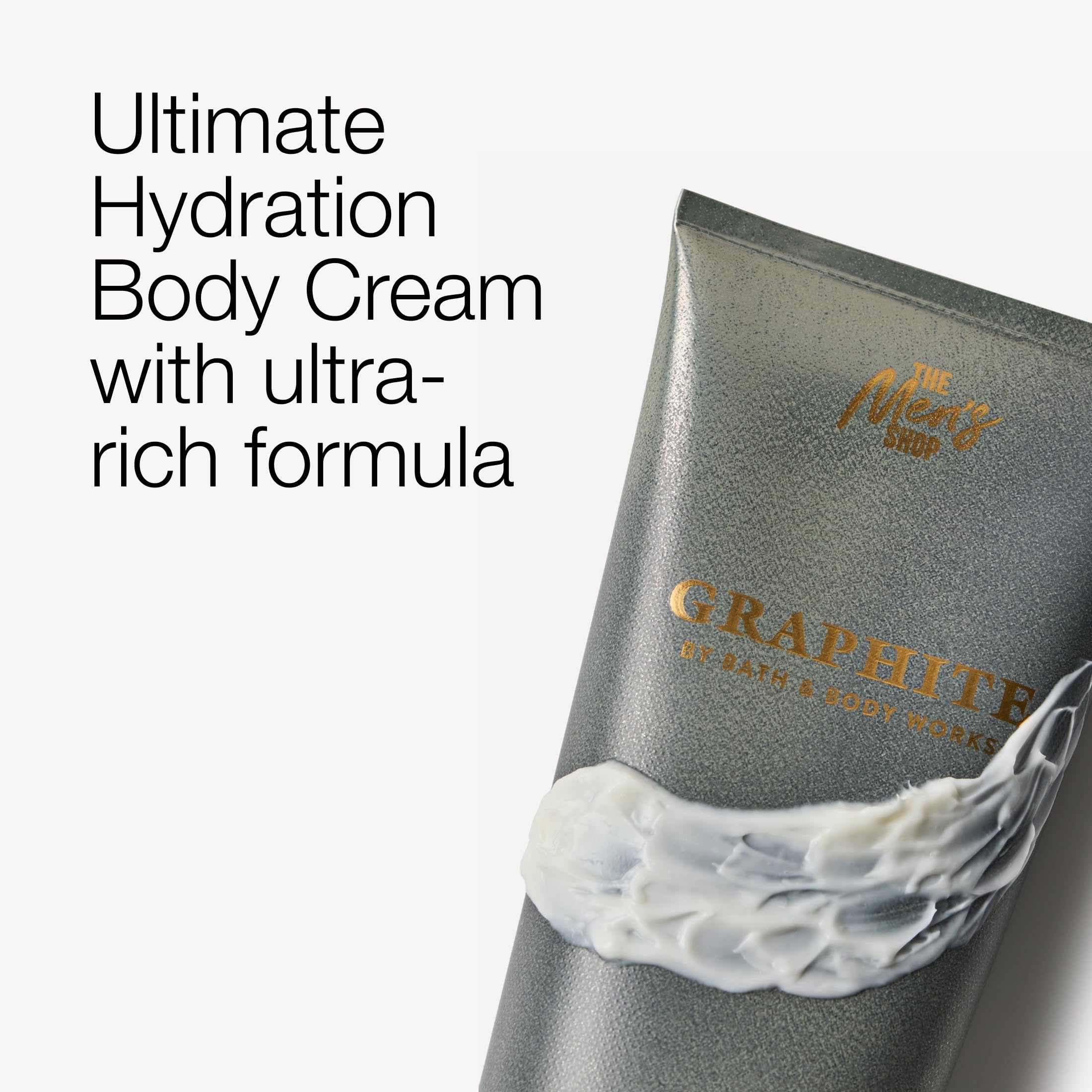 Bath & Body Works Graphite Body Wash & Cream Set -6