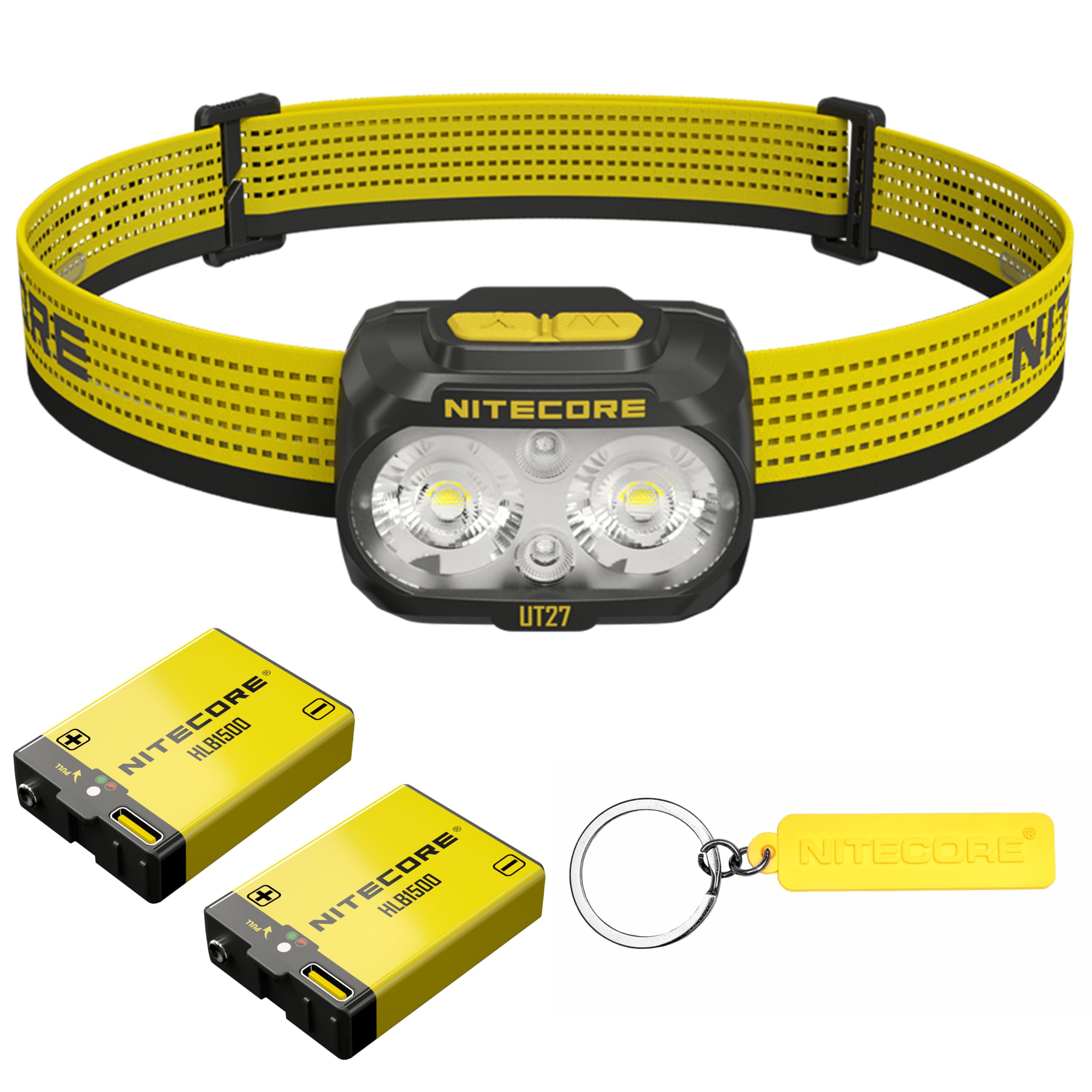 torcia headlight ut27 mct pro con batterie inclusi