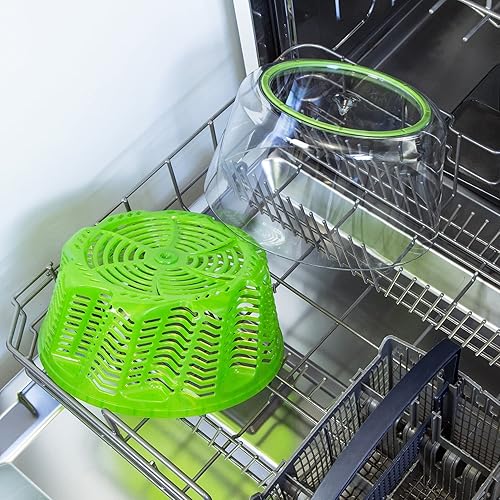 Miniatura 5 de Zyliss E940017 Easy Spin 2 - Spinner grande para ensalada blanca