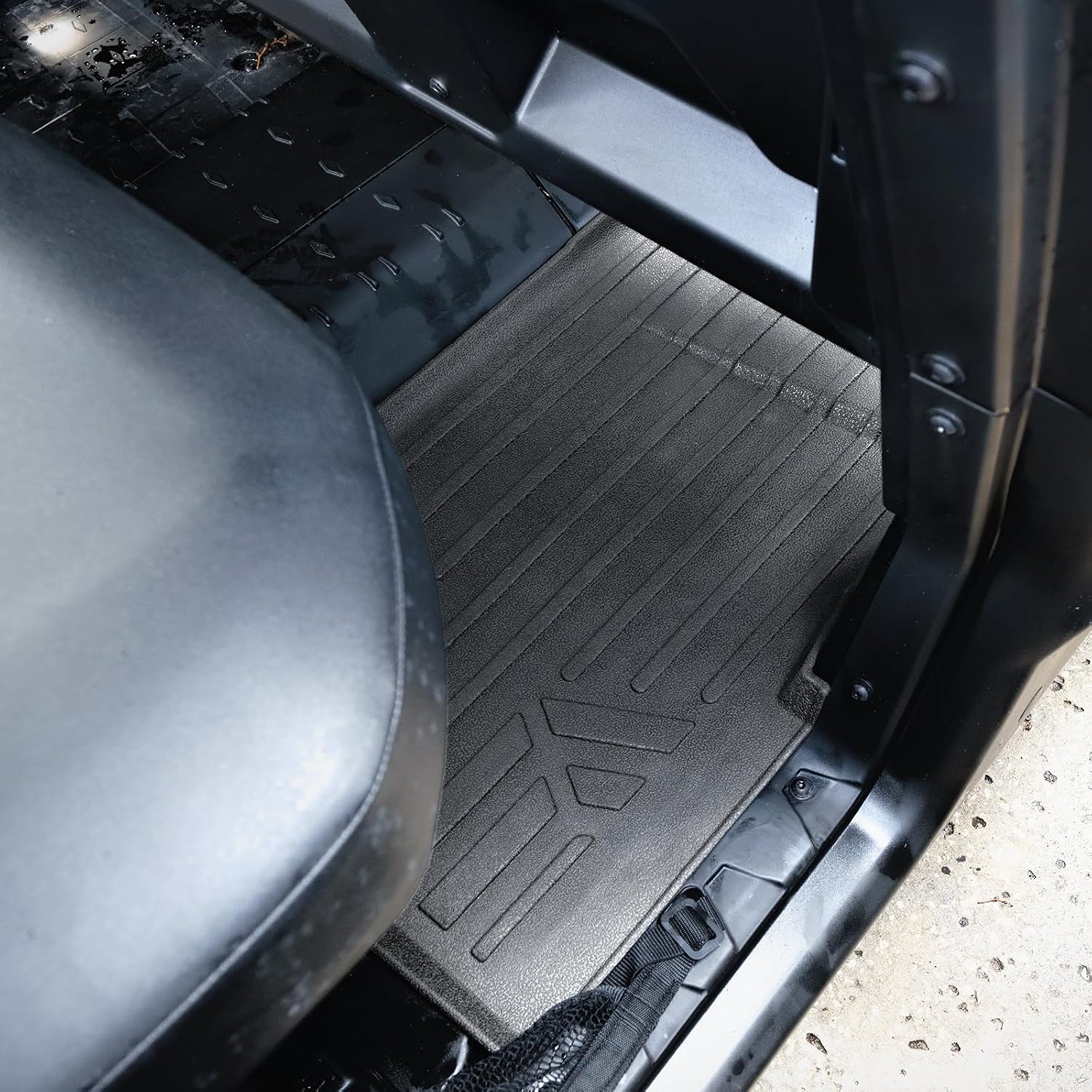 SMARTLINER Custom Fit All Weather Protection 2 Row UTV and Bed Liners Compatible with 2016-2025 Can-Am Defender (Fits All Models)
