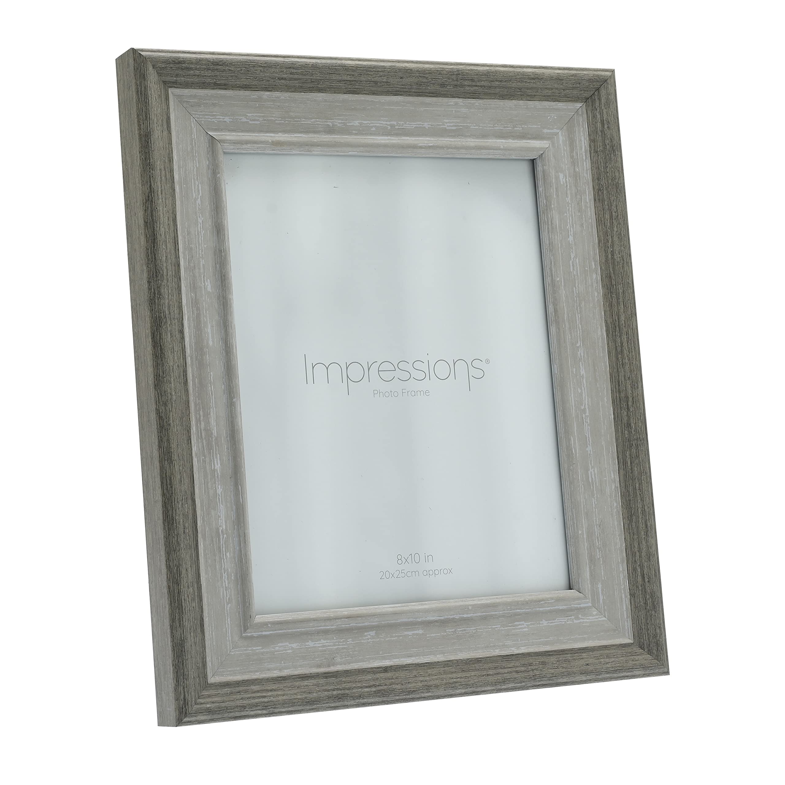 Impressions Photo Frame 8" x 10" (Grey/Wood)