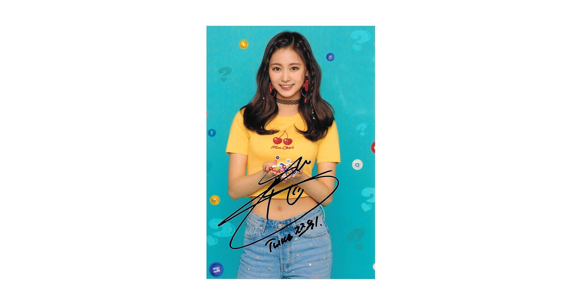 Amazon.co.jp: TWICE「What is Love?」 TSUYUツウィ 直筆サイン入り