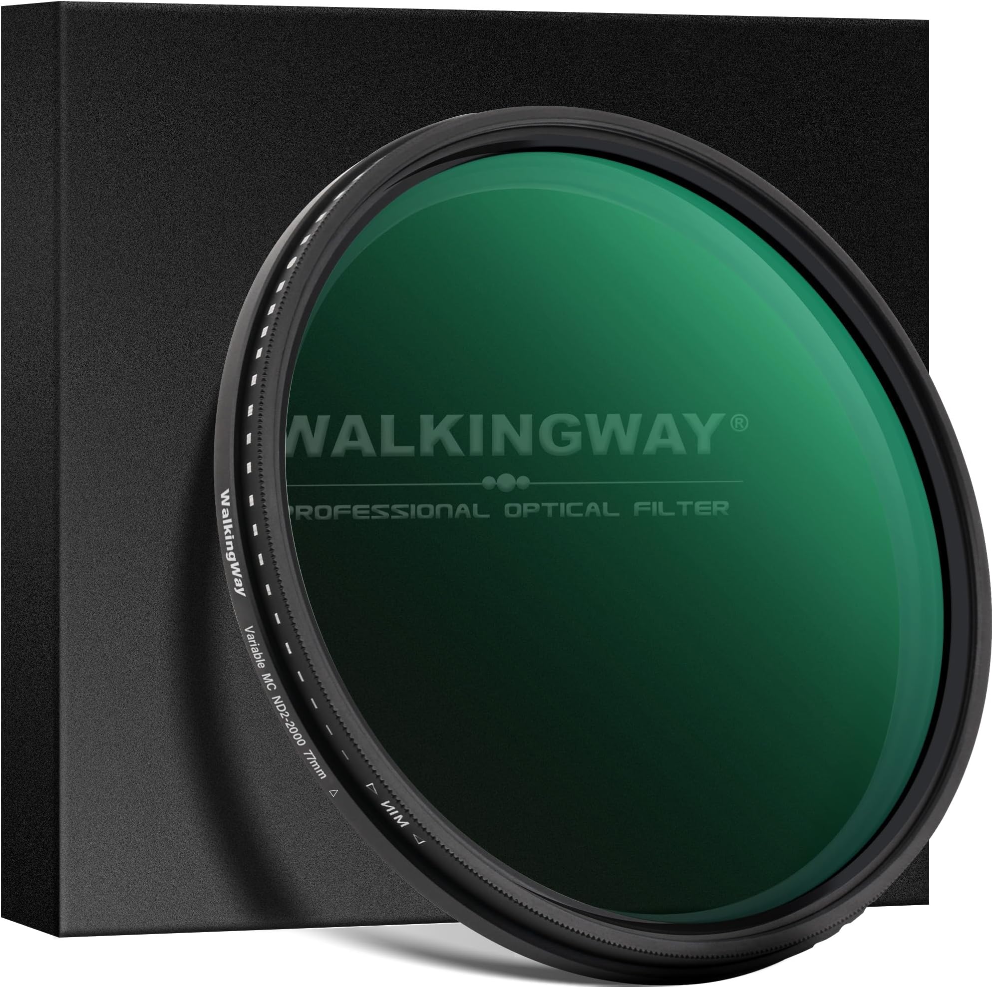 - 67mm Variable ND Filters ND2-2000 Camera Lens Neutral Density Filters ND2 to ND2000 for DSLR Lens 30 Multi-Layer Coating Ultra-Slim HD Waterproof Scratch Oil Resistant Lens Filter
