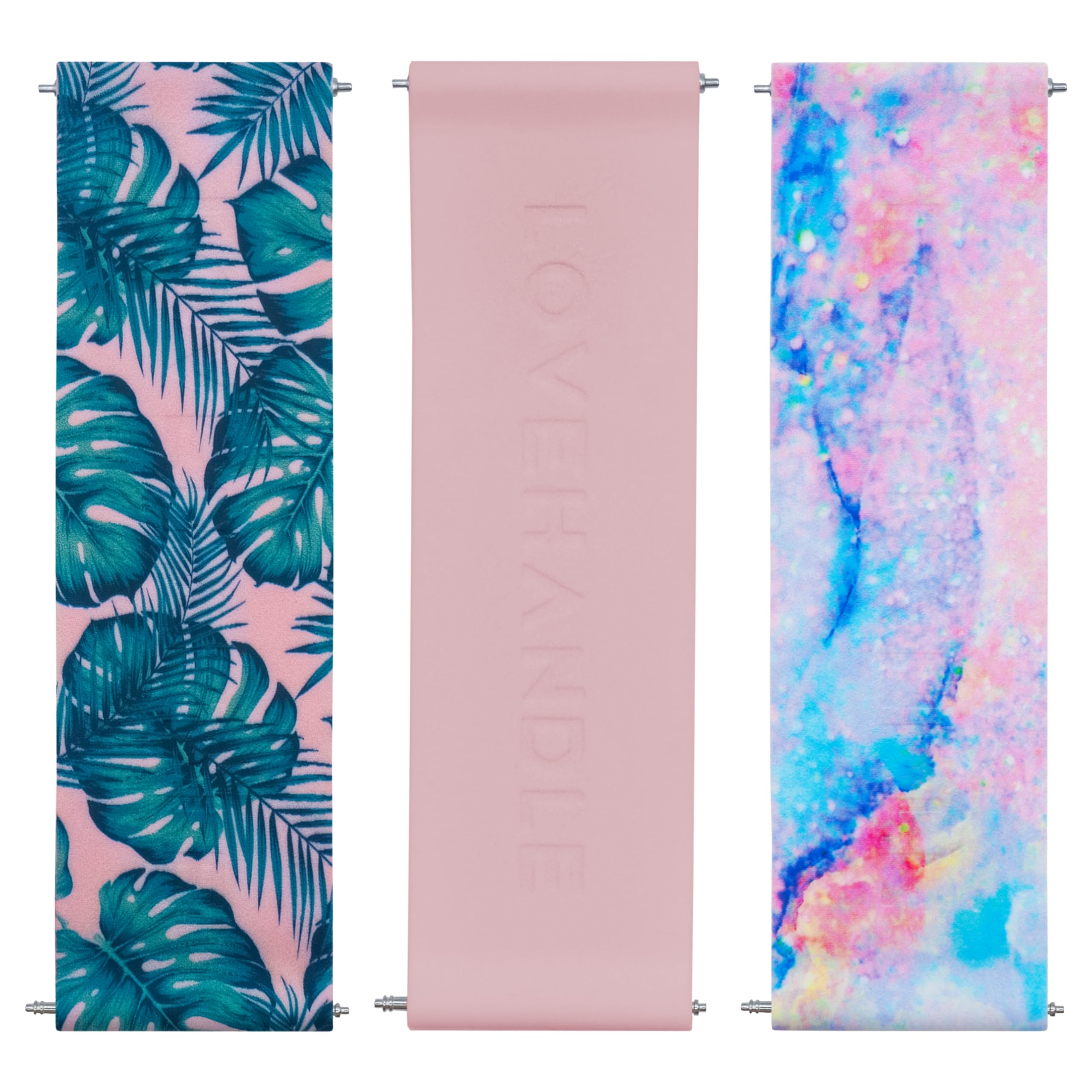 LOVEHANDLE Swappable Strap (Strap Only Base Sold Separately) Swappable Strap for LOVEHANDLE PRO, PRO MagSafe & PRO Wallet Pack of 3 - Modern