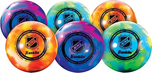 Miniatura 1 de Franklin Sports - Pelota de hockey de calle para uso en exteriores con diseño de la NHL rebote reducido