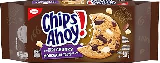 Chips Ahoy! Chunks Triple Chocolate Cookies, School Snacks, 251g