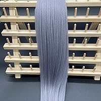 Vista 8 de Extensiones de Cabello para Trenzar Leticia Cabello Sintético Preestirado Yaki Cabello Ez para Trenzar