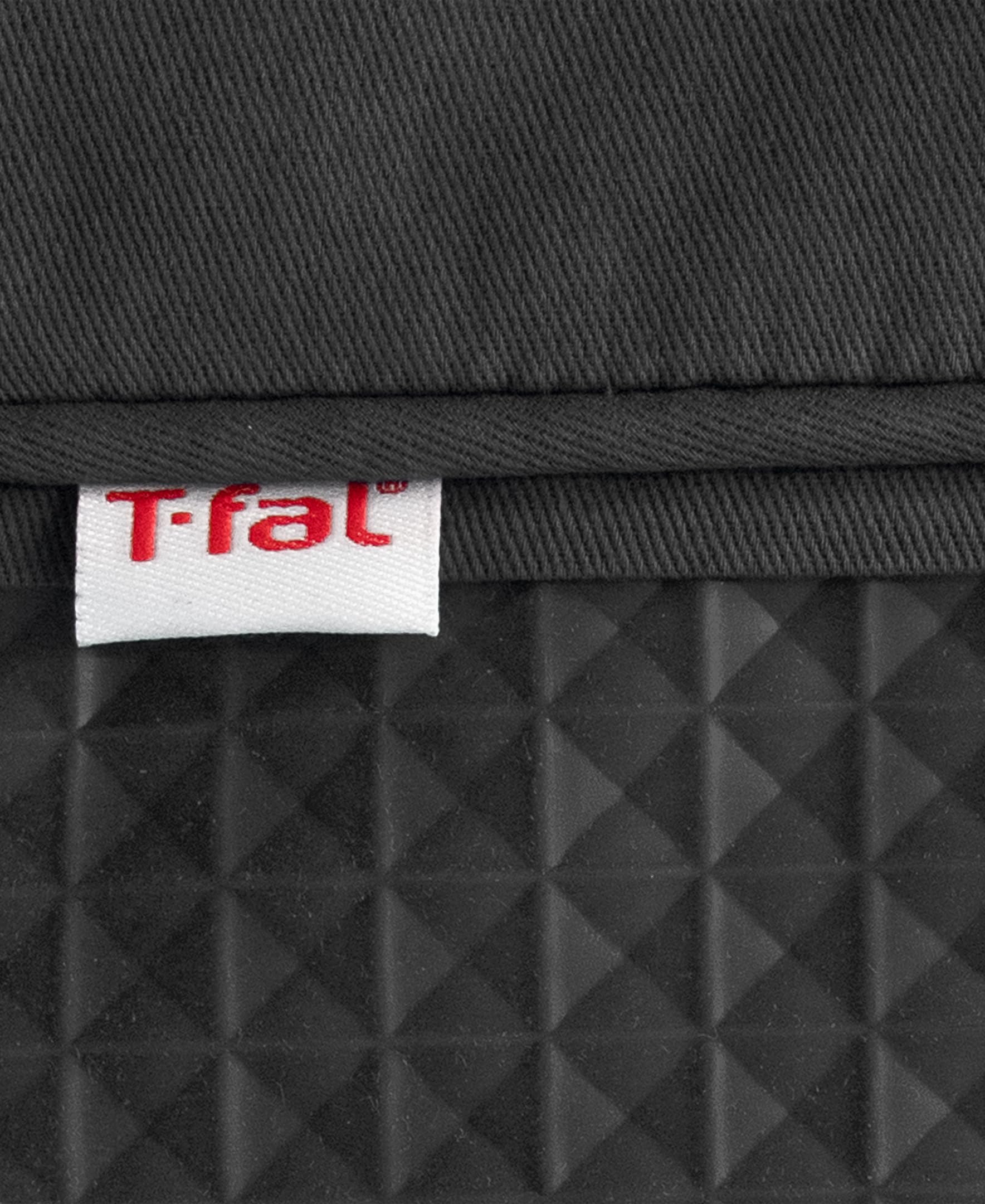 T-Fal Textilien, baumwolle Silikon, anthrazit, 2er-Pack