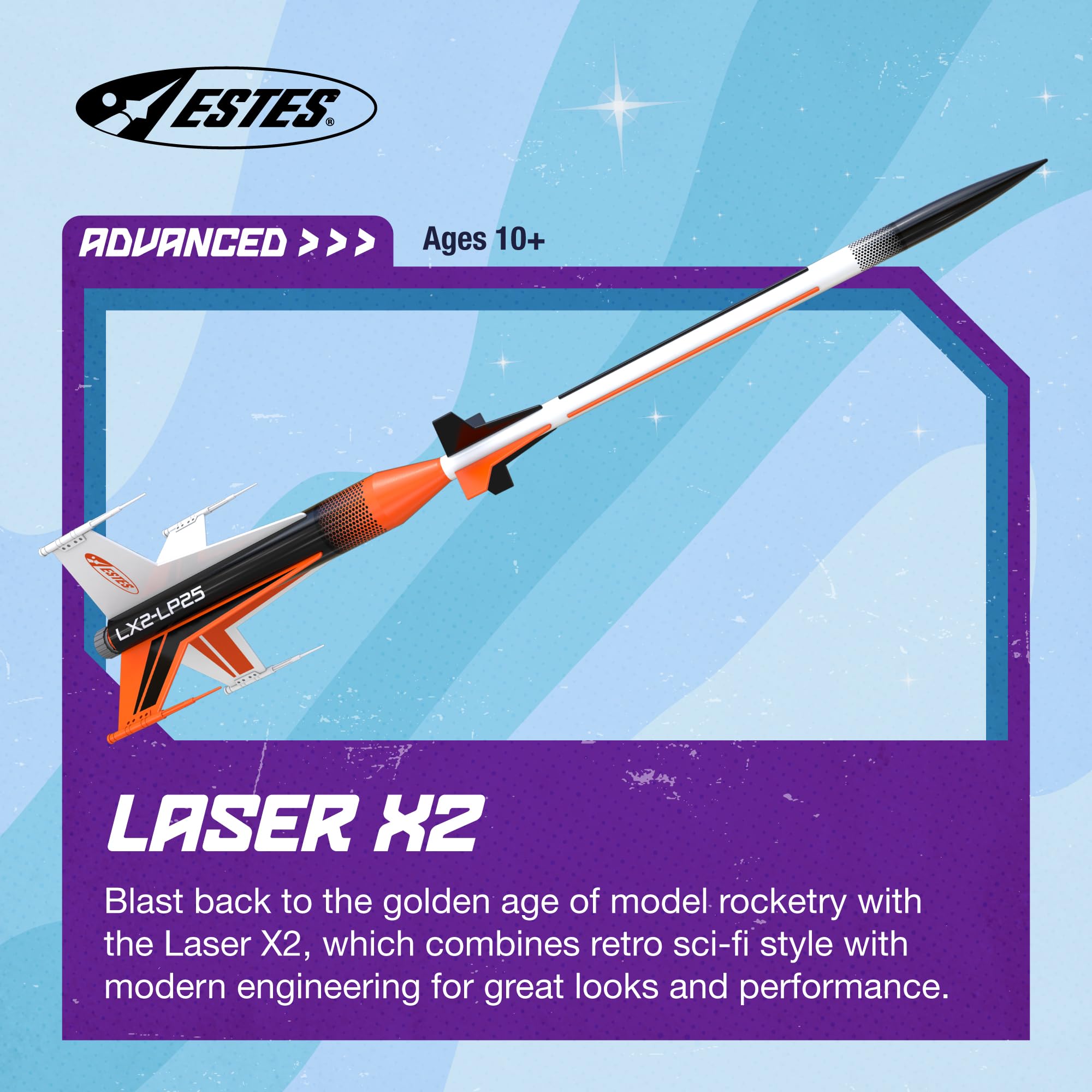 007320 Estes Raketen Laser X2
