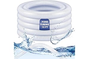1" Dia x 10 Ft Long Clear PVC 1 Suction Hose