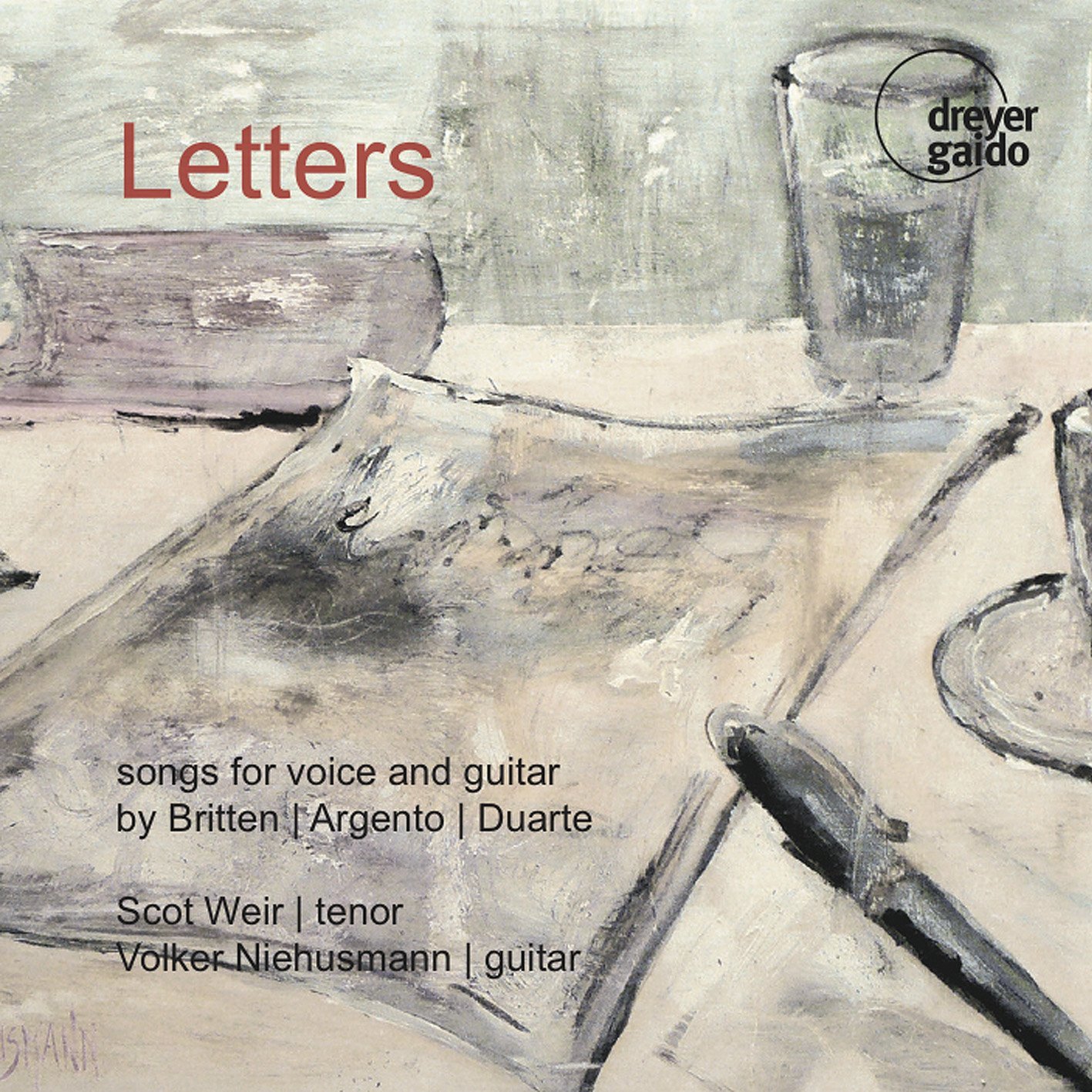 Letters - Songs for voice and guitar (Lieder)
