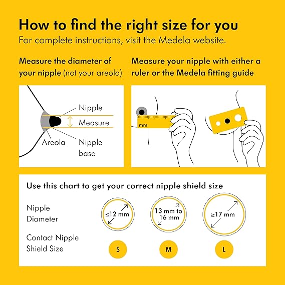 Medela Contact Nipple Shields for Breastfeeding