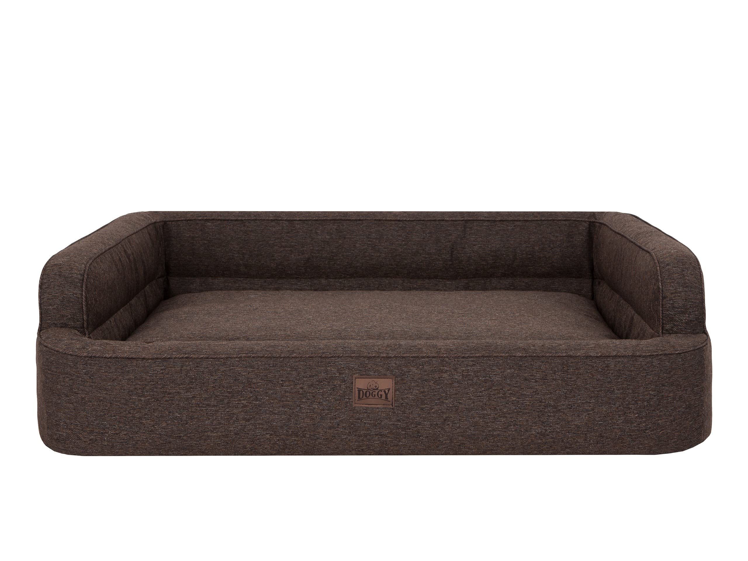 Doggy Lit pour chien, lit pour chat, canapé pour chien, canapé pour chien, housse amovible, panier pour chien, coussin pour chien, meuble pour animaux, couchette, couchette, couchette, taille XXL :