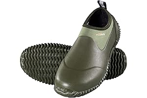 Waterproof Garden Shoes: Men's Slip-On Rain Boots