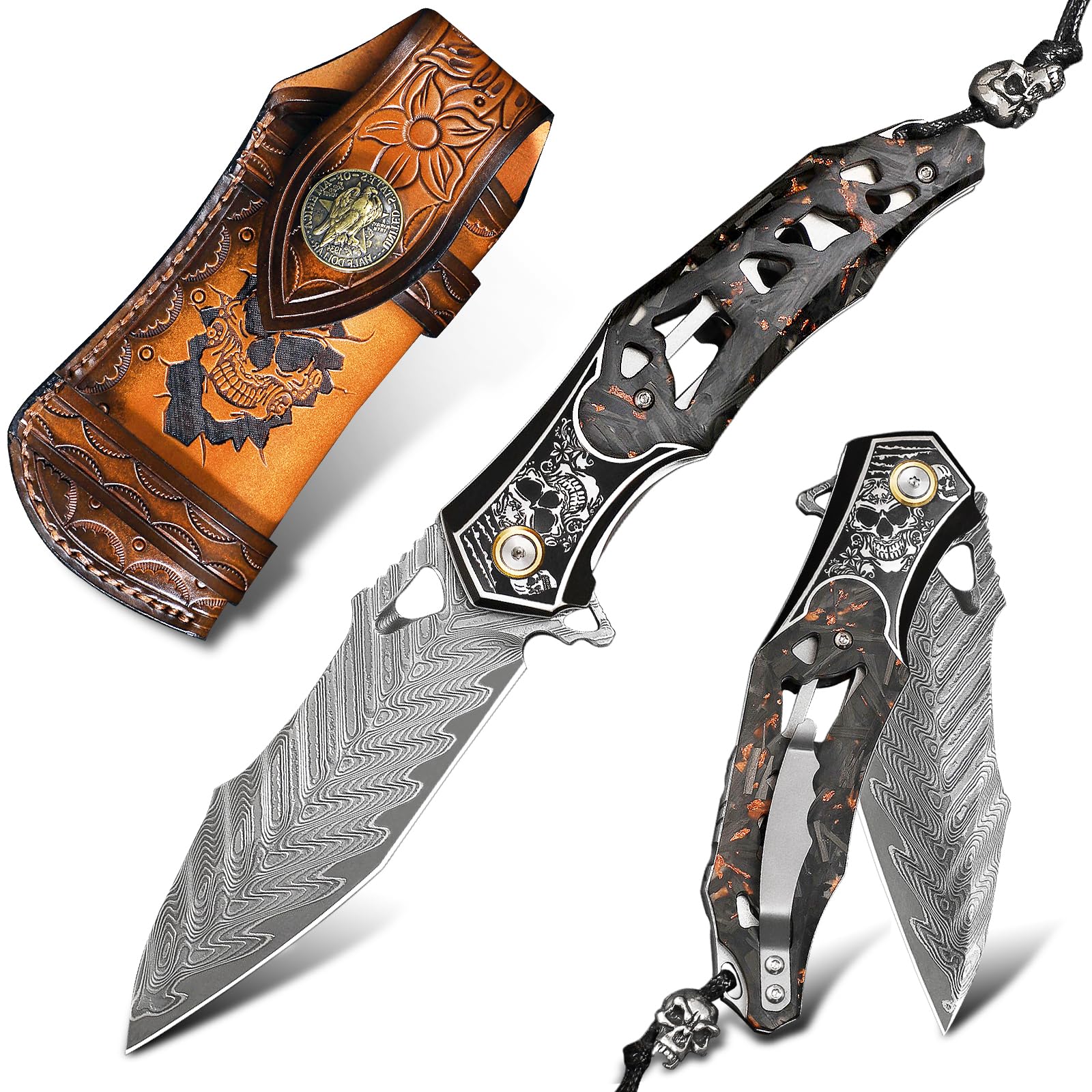 Amazon.com: Handmade Men's Folding Pocket Knife, 9