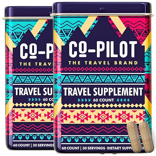 Supplement 2 Pack: Jet Lag Prevention + Ashwagandha, Rhodiola, D3+