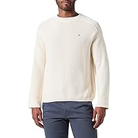 Tommy Hilfiger Pullover Donna Pullover in Maglia, Avorio (Ivory Petal)