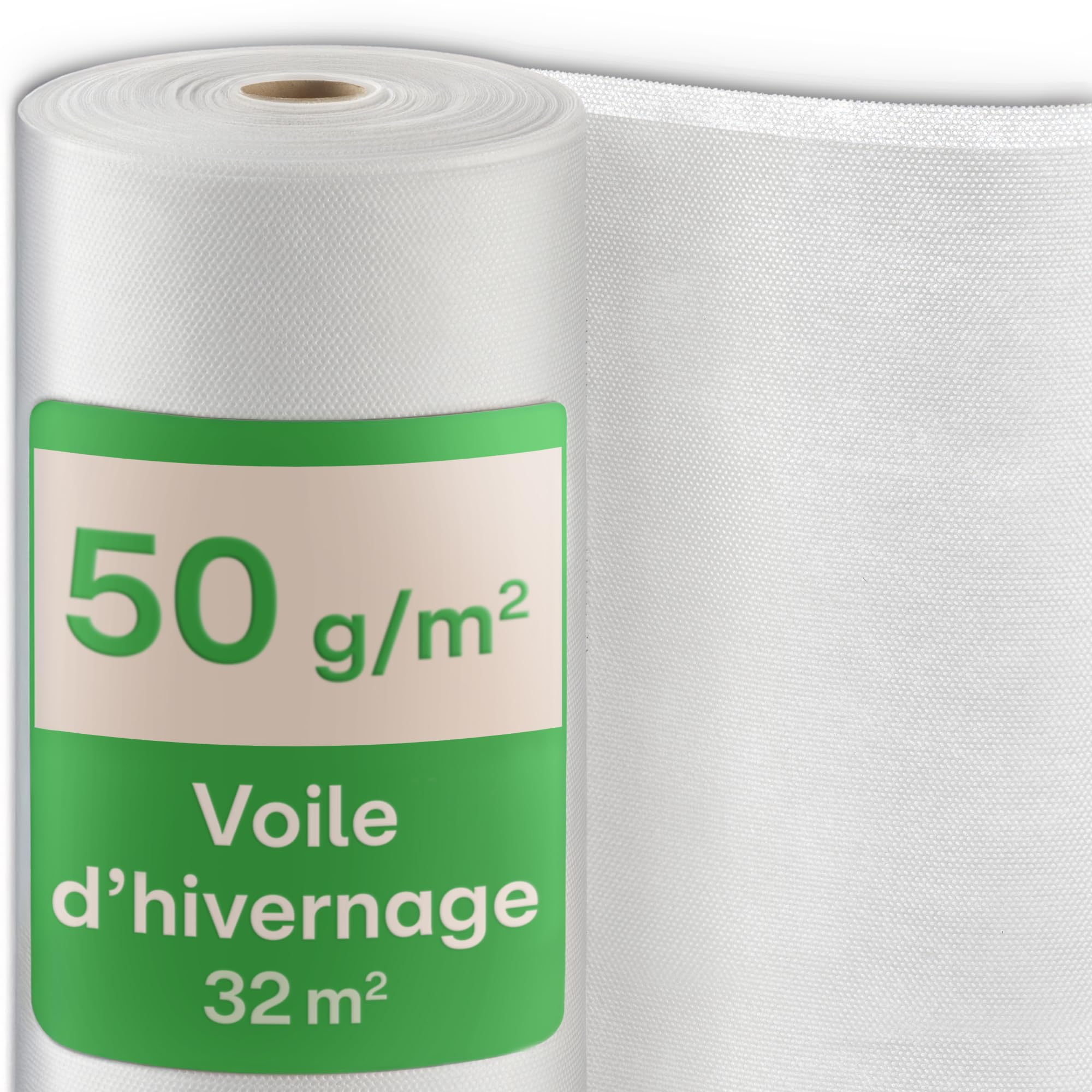 Praknu Voile d'Hivernage pour Plantes 17g/m² - 20m² (2x10m