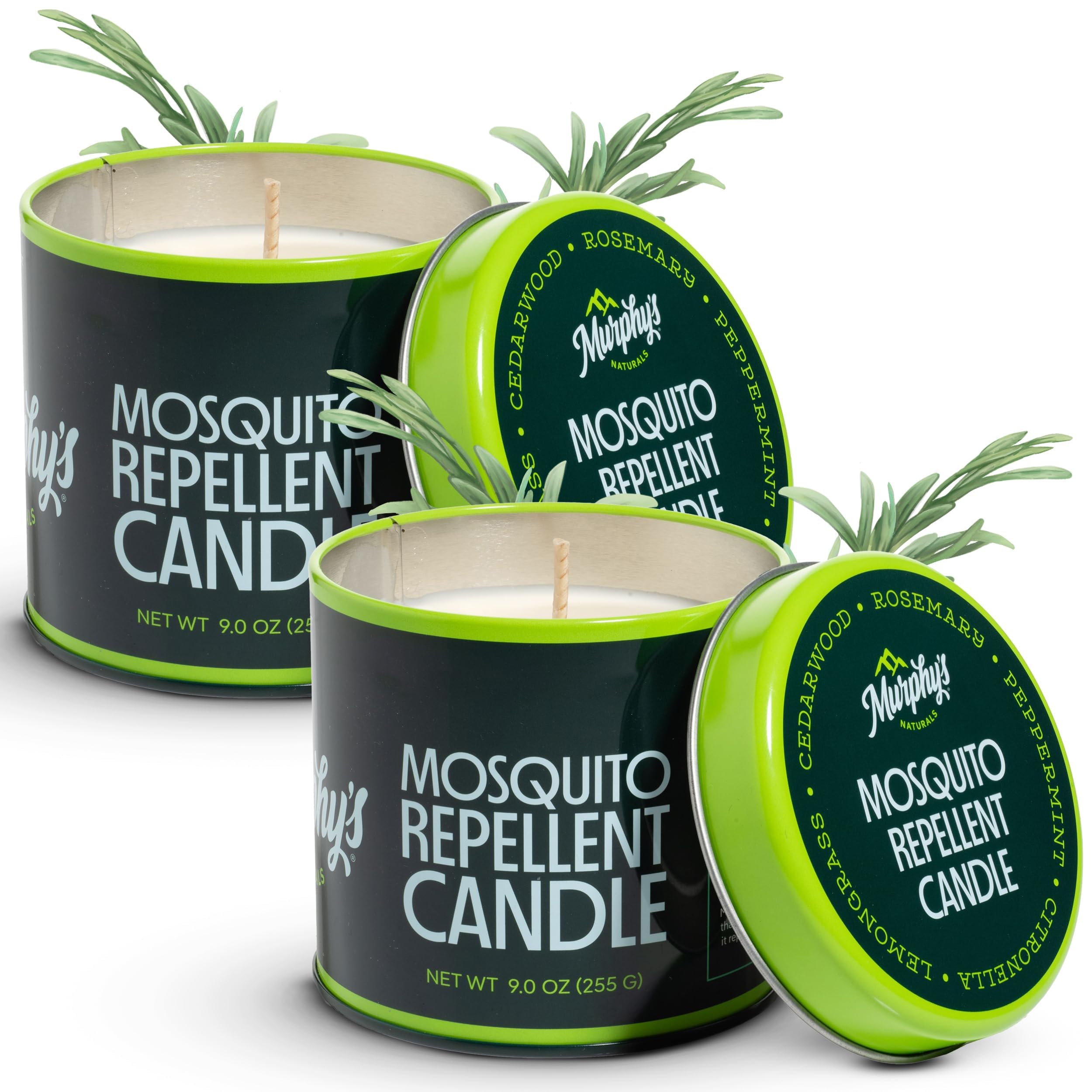Murphy's Naturals Mosquito Repellent Candle 2-Pack