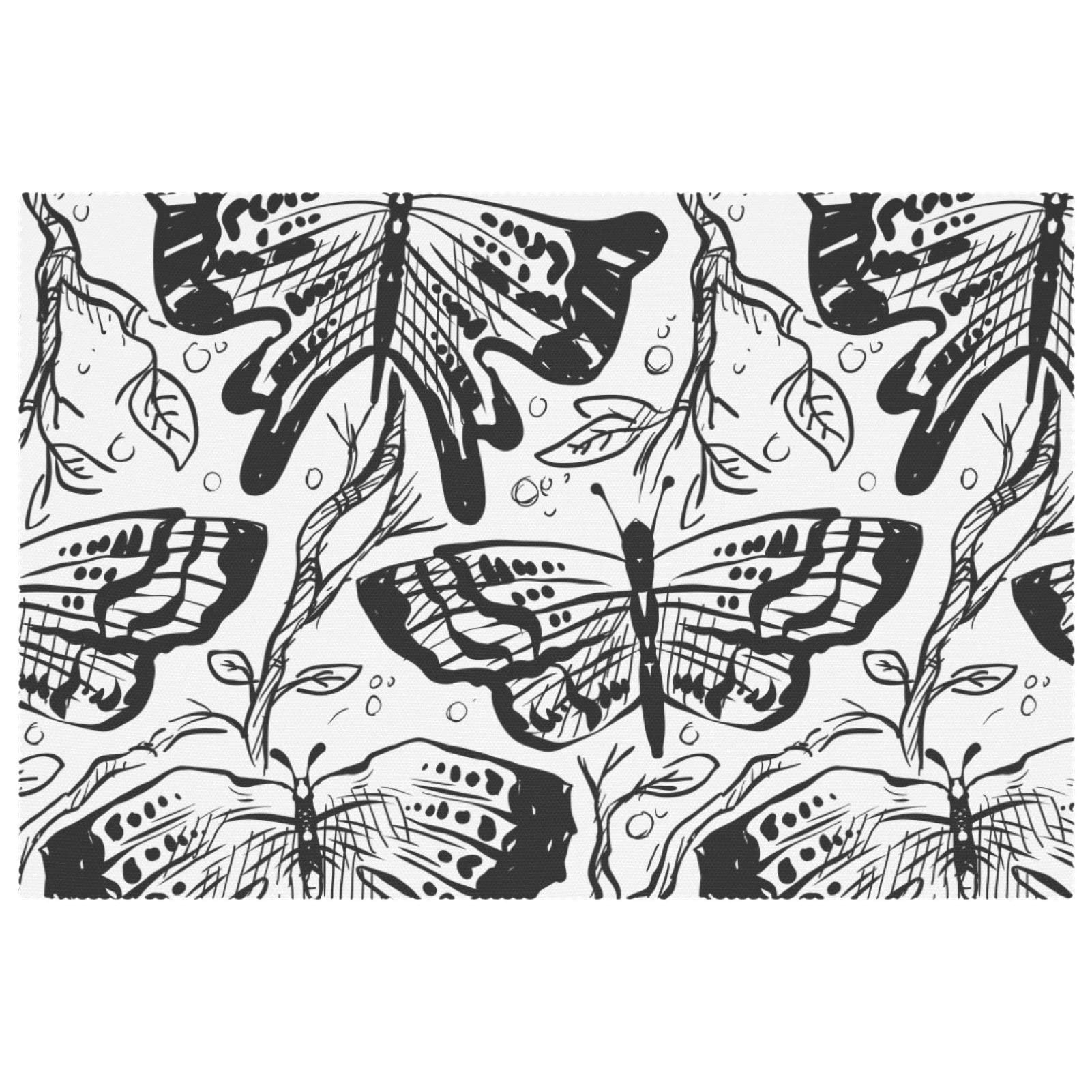 Sets de table papillon pour sublimer vos dîners de fête et vos repas en famille