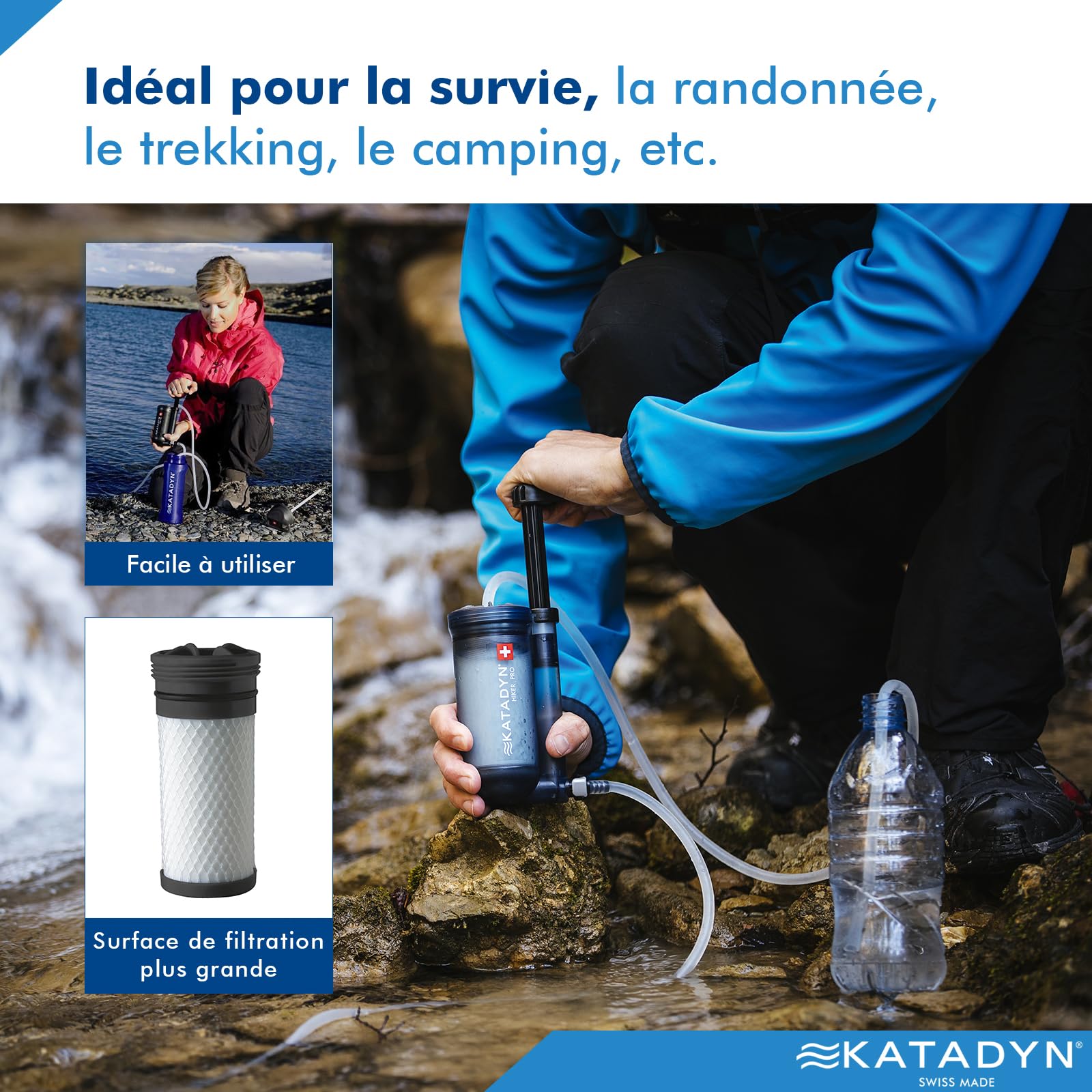 Katadyn Hiker Pro Transparent Filtre à Eau