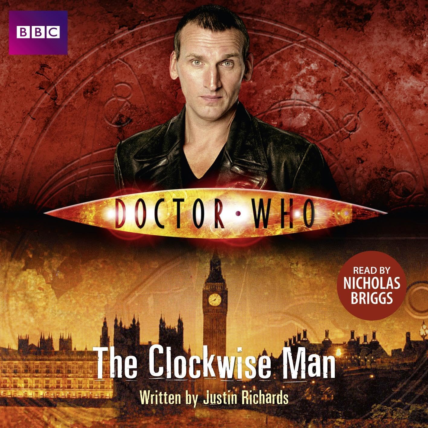 Cover art for Doctor Who: The Clockwise Man