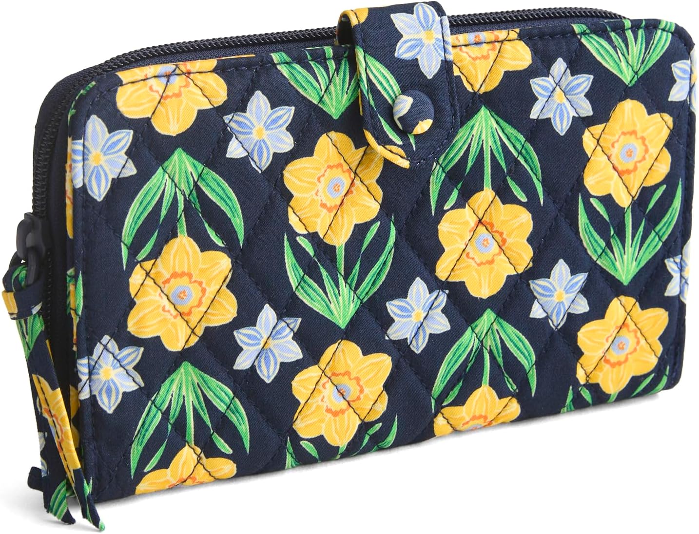 womens Premium Cotton Large Tab Wallet