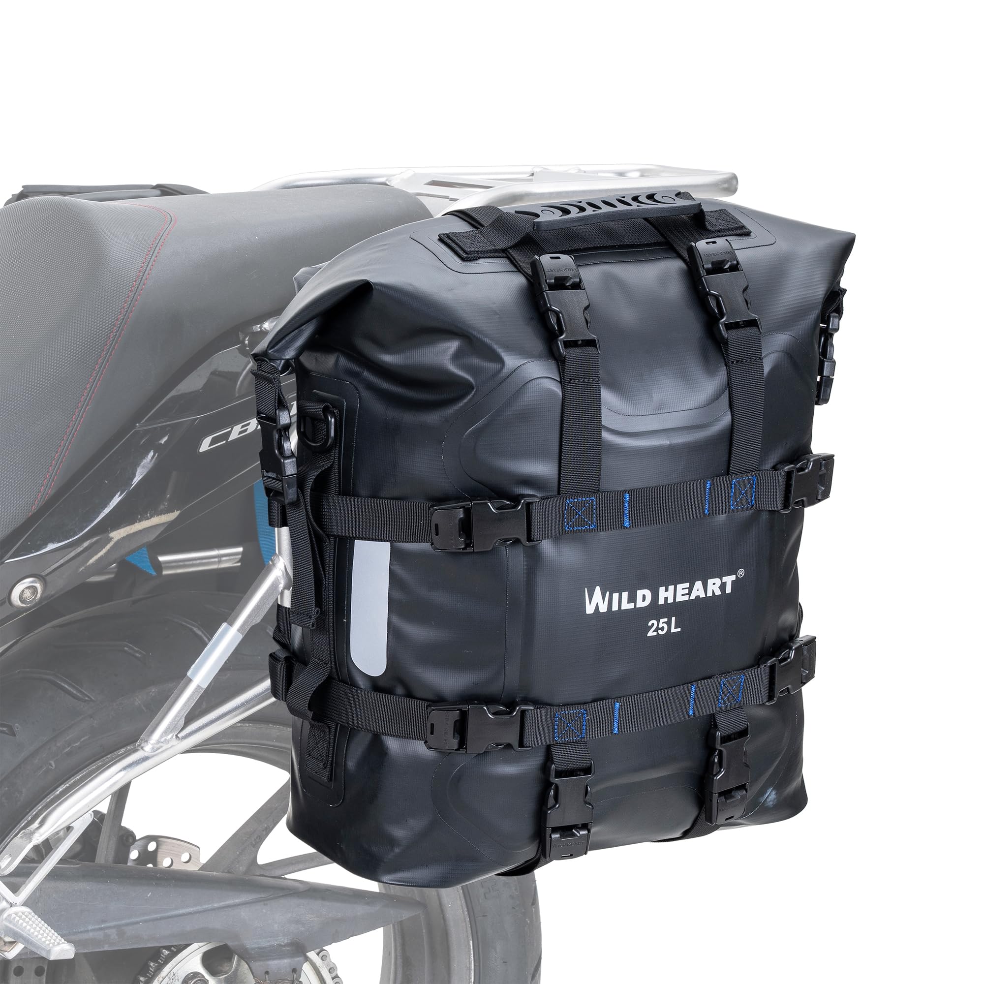 Amazon | WILD HEART バイクエッジバッグ ステンレスハンギング