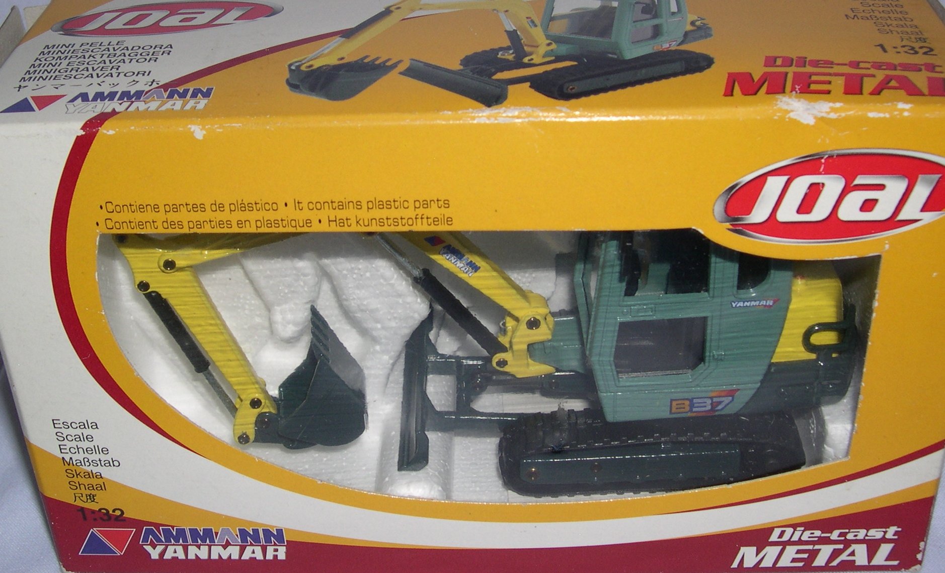 Amazon.com: 1/32 B37 Yanmar Mini EXCAV DCA : Arts, Crafts & Sewing