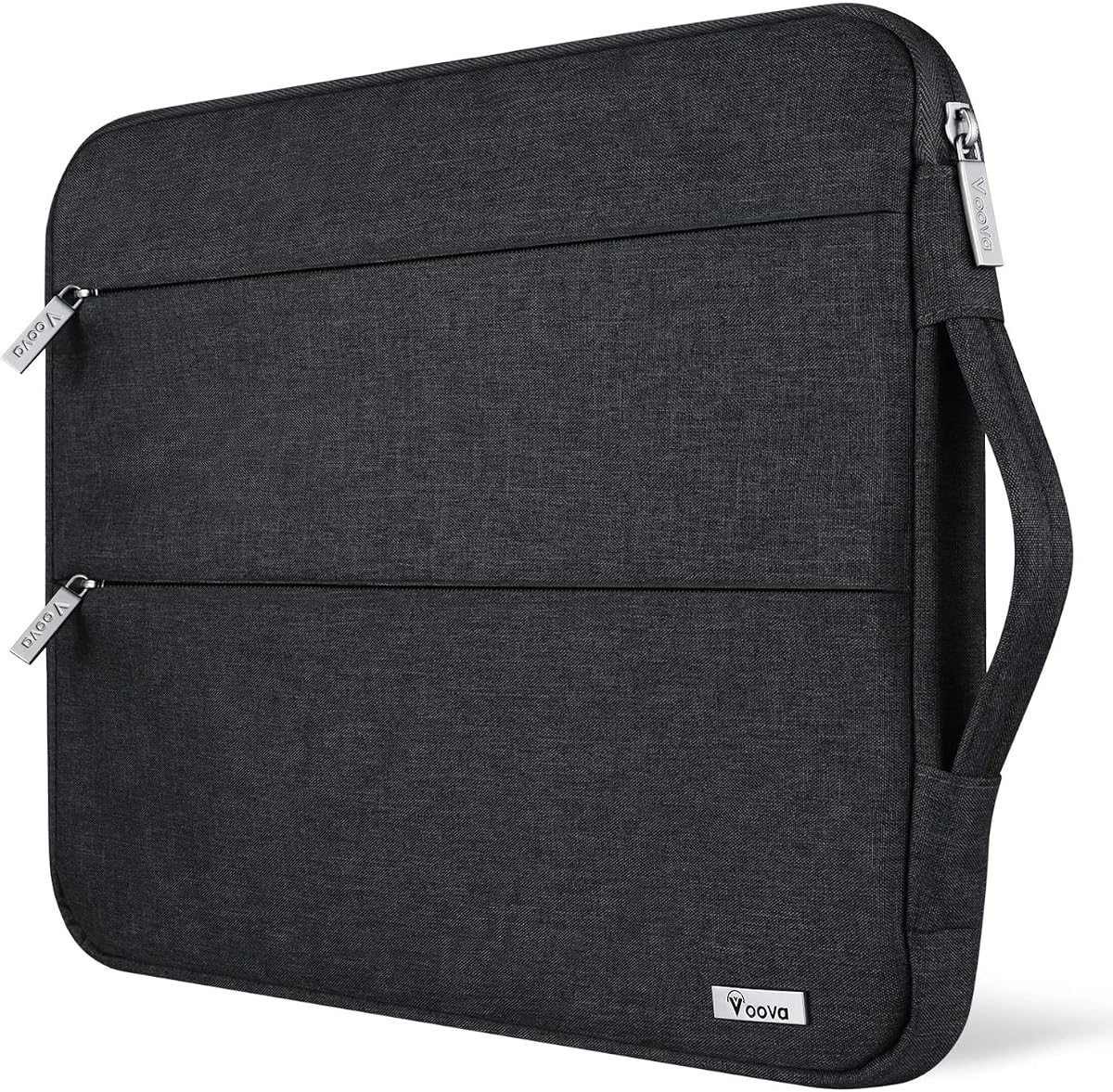 15.6-16 Inch Laptop Sleeve, Laptop Case, MacBook Case, Black | Slim splash-proof 16-inch laptop sleeve compatible with MacBook Pro M1-M5 Max, HP, Lenovo, Acer and Asus for daily use