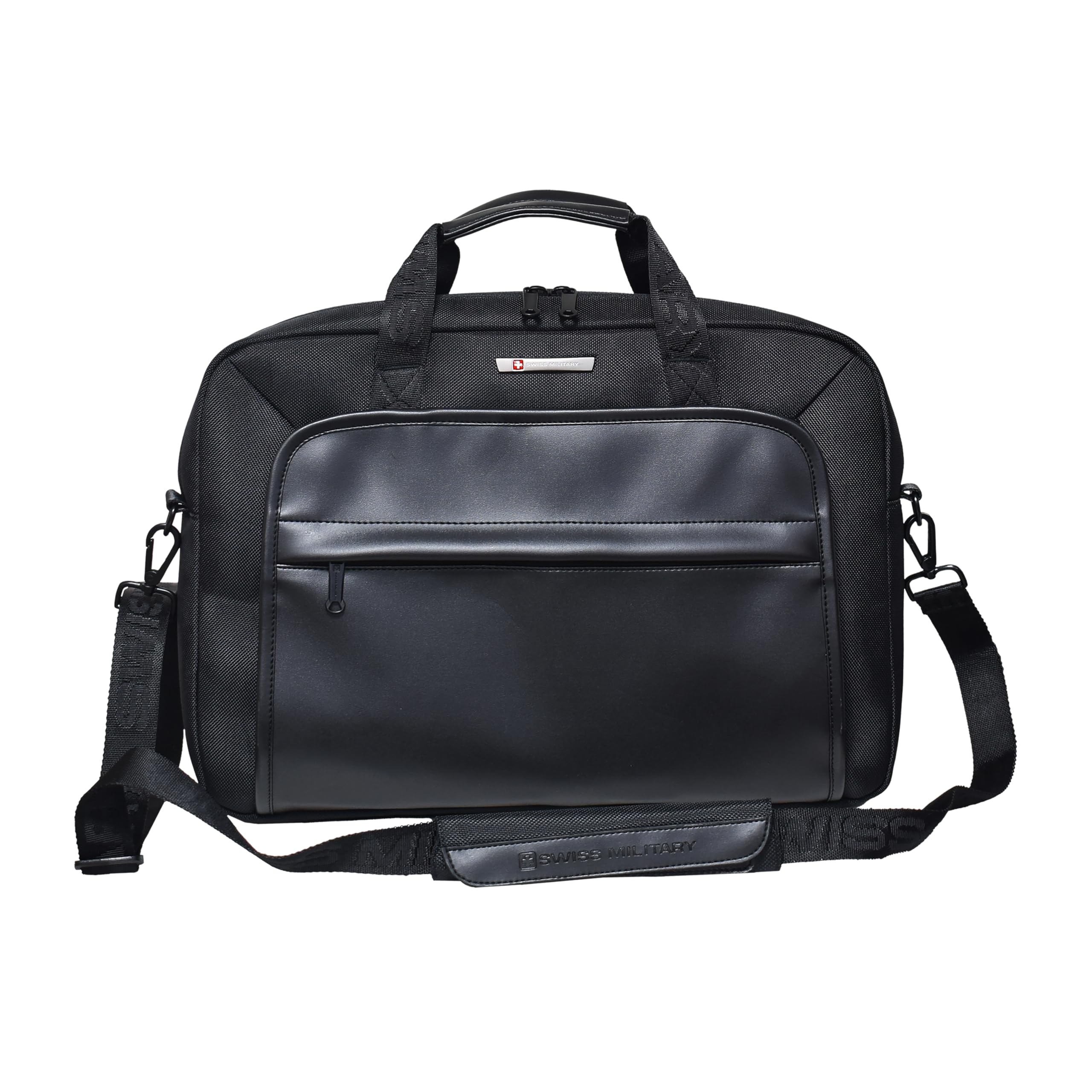 Orion 13L Laptop Sling Bag, with Fits Up to 15.6 Inch Laptop, Polyester with PU, Organizer Pocket, Quick Access Compartments, Adjustable Detachable Shoulder Strap, Trolley Strap, Black-image-42