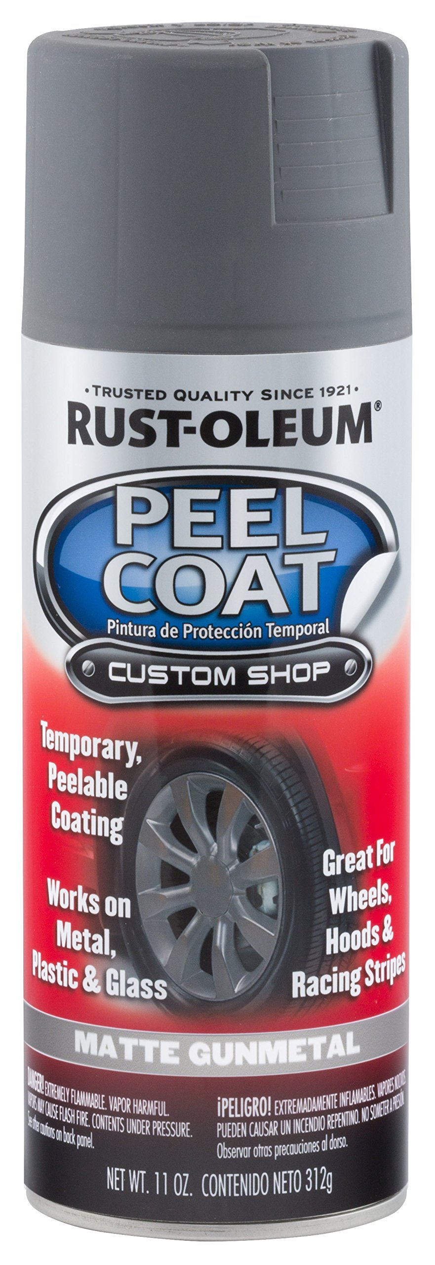 284312 Gunmetal Automotive Peel Coat Spray, 11 fl. oz.