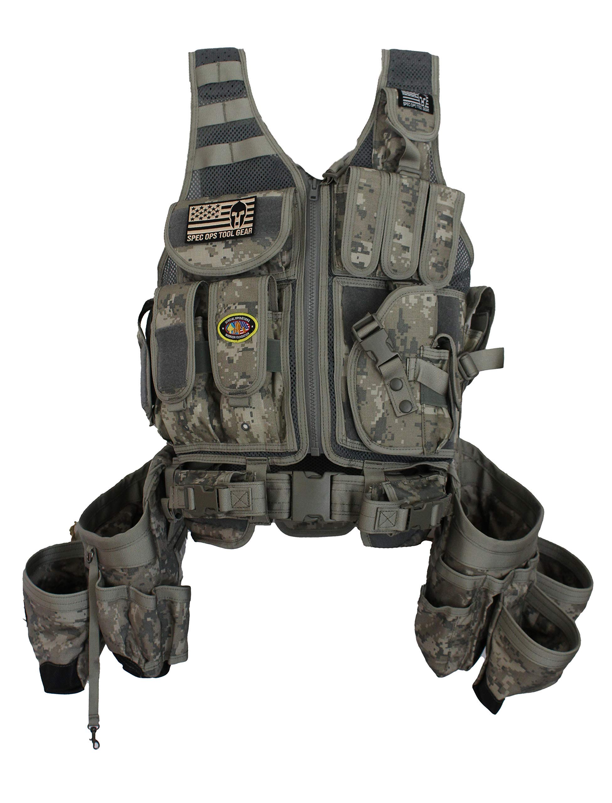 Spec Ops Tool Gear SF18 DELTA Tactical Vest Tool Belt with Medium