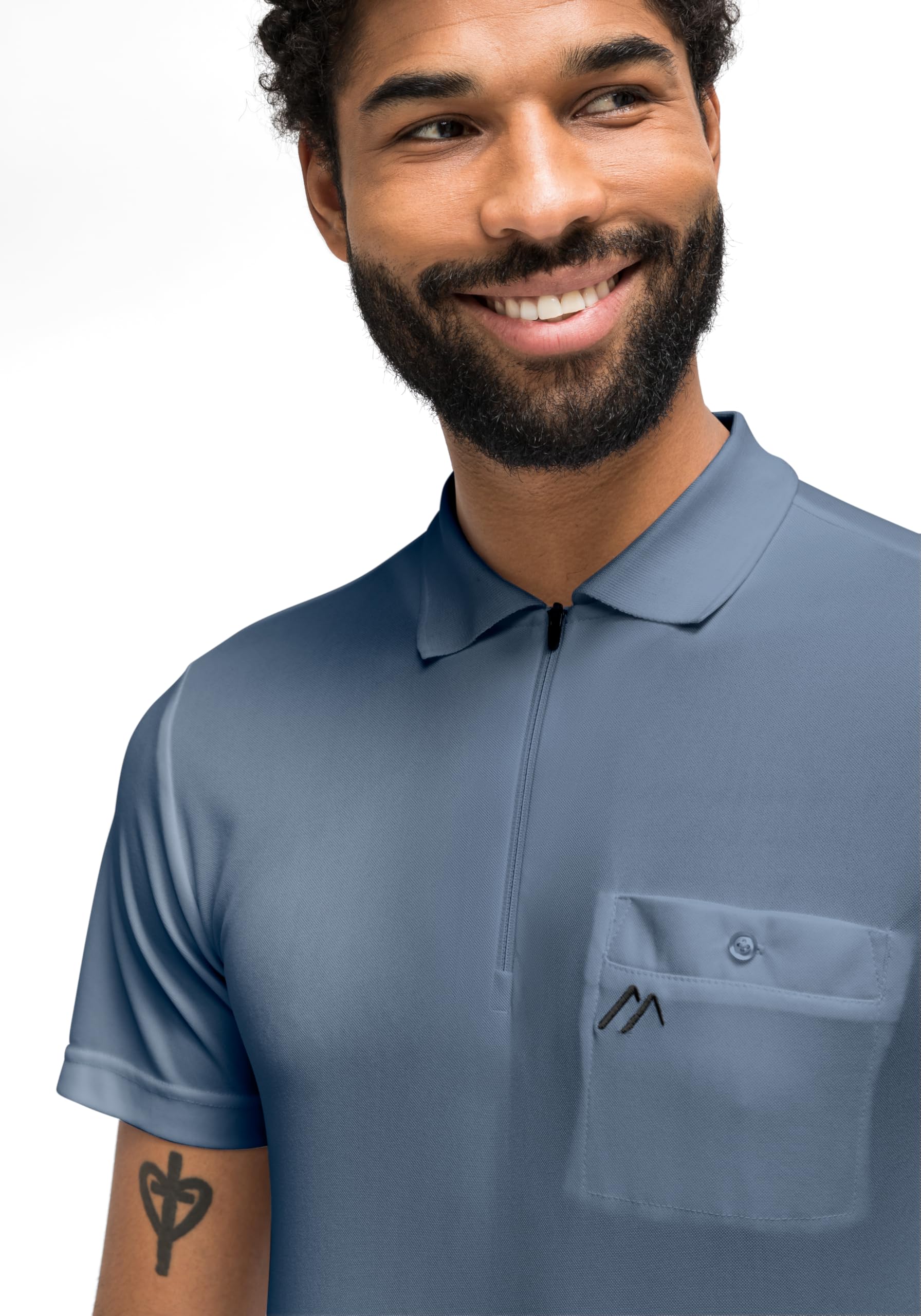 Maier Sports Arwin 2.0 Polo Homme (Lot de 1)