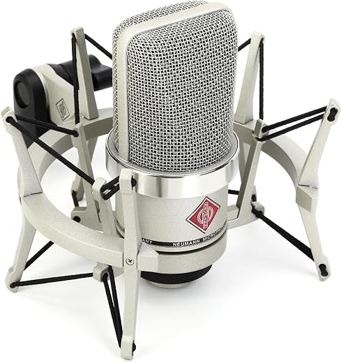 Sennheiser Neumann TLM 102 Large-Diaphragm Studio Condenser XLR Microphone | Compact Design | Cardioid Pattern | 20Hz 20Kh