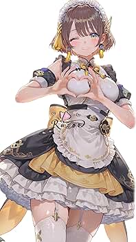 Amazon | [ラゾエ] コスプレ衣装 VTuber 司賀りこ メイド服