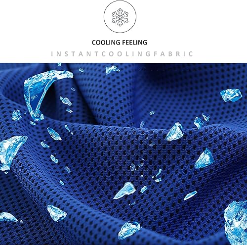 Miniatura 2 de Peicees Paquete de 20 toallas de microfibra para el cuello, toallas deportivas para sudar, para viajes, playa, natación, campamento, escalada,