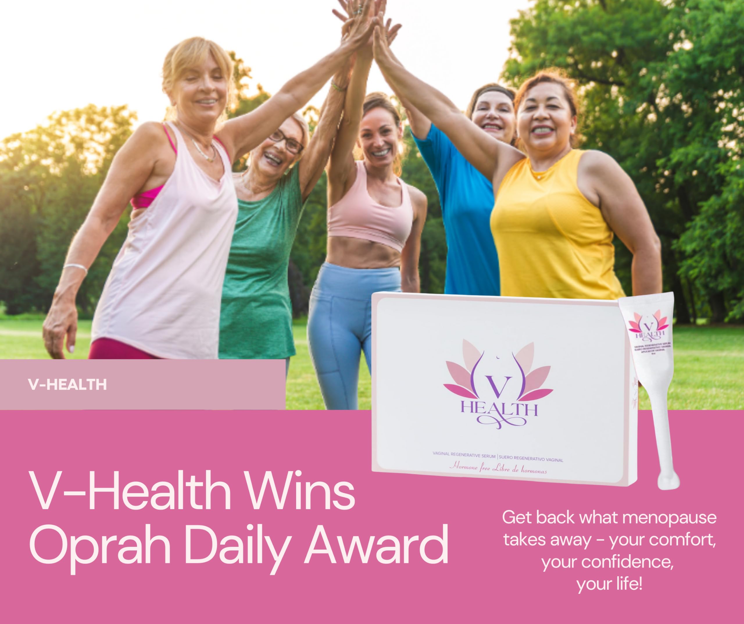 Advanced Regenerative Vaginal Medicine for Menopause - Clinically Proven Natural Relief for Vaginal Dryness & Other Symptoms (6 Applicators, 4ml Each)