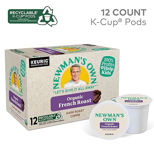 Miniatura 7 de Newman's Own Café orgánico tostado francés K-Cup, 12 unidades