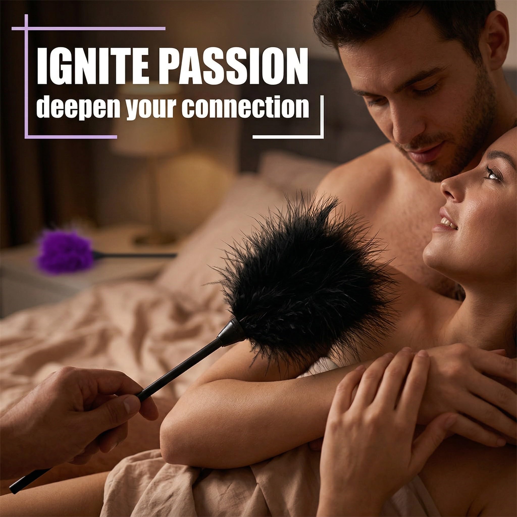 2 Pcs Piuma Sesso Fatto Di Piume Vere Bd Sm Spolverino Erotico Frusta Piume Erotica