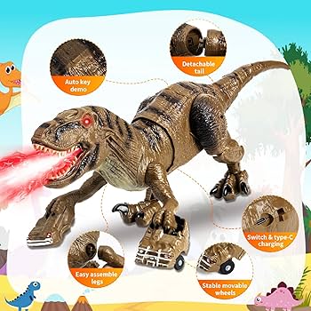 Amazon.com: Lozadia Remote Control Dinosaur Toys for Kids