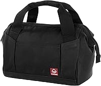 Vista 1 de WOLVERINE Tool Bag Tote Utility Roll Durable Nailhead Nylon, Adjustable Straps, and Versatile Pockets Negro