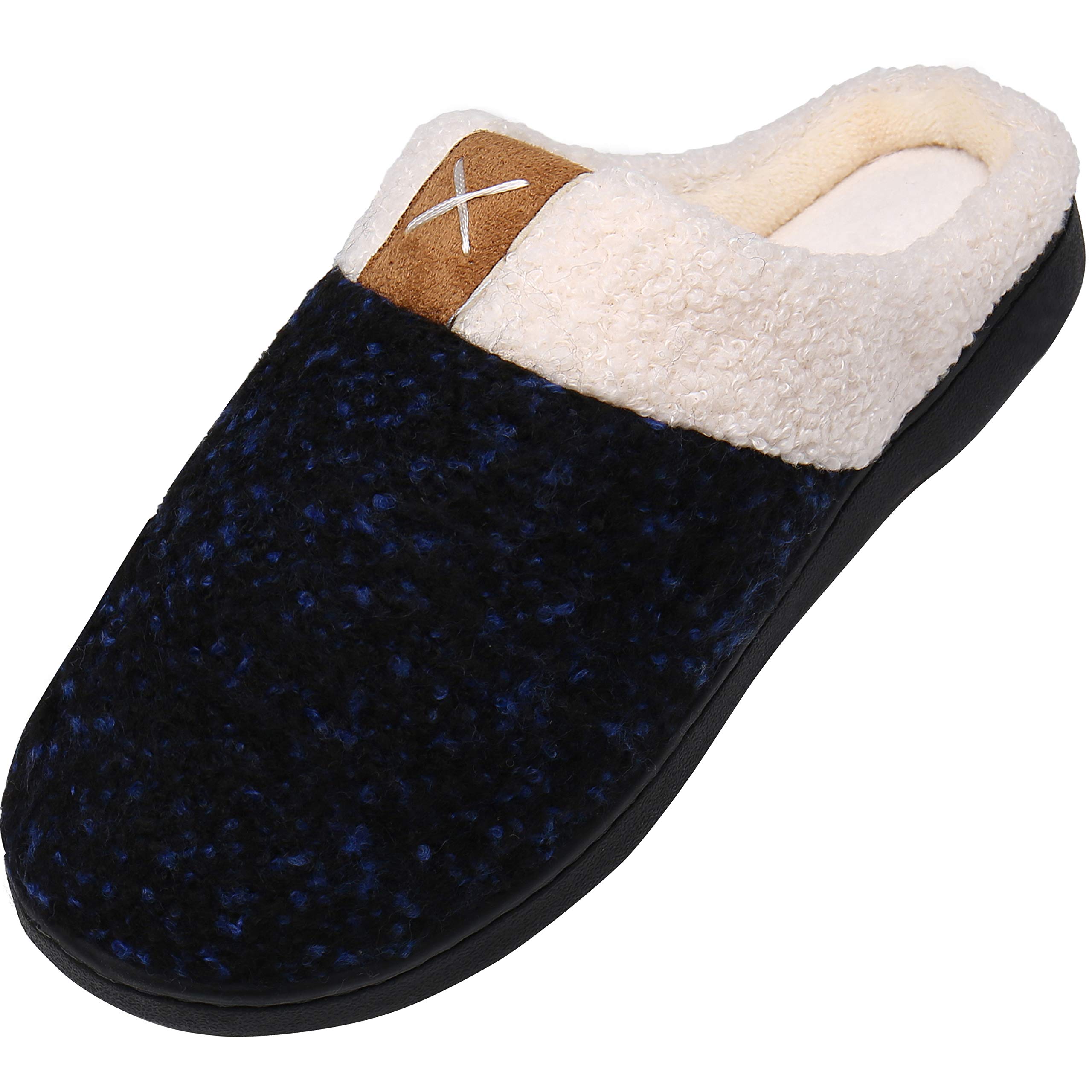 Mishansha Warm Slippers Men's Slippers Women Winter Comfortable Memory Foam Slippers Size 36-47