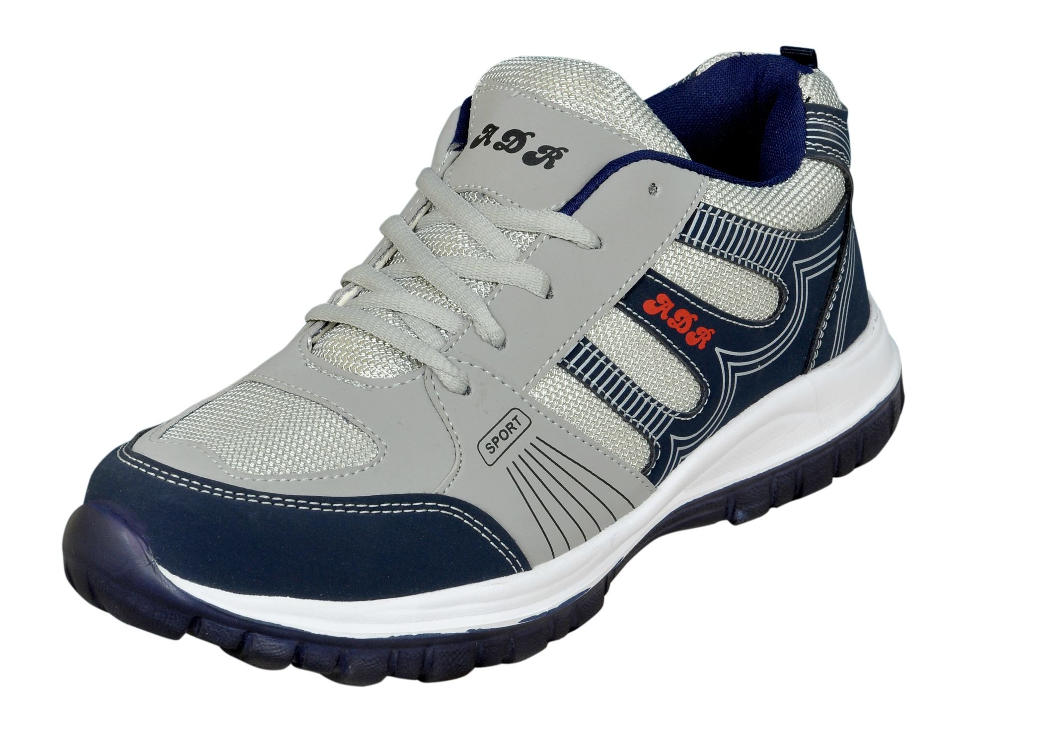 JollifyBoys' Grey Running Shoes - 8